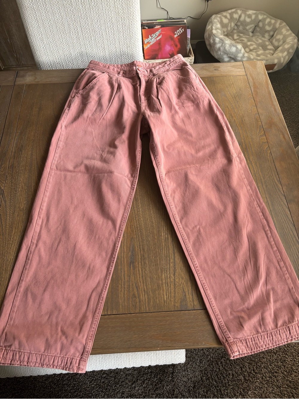 Free People Mauve Trouser Wide Leg Pants